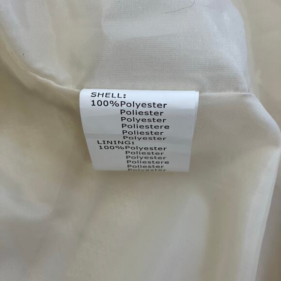 Copperose /Nasty Gal/ S-M Teddy Faux-Sherpa Aviator Jacket W Contrast Piping - Picture 16 of 16